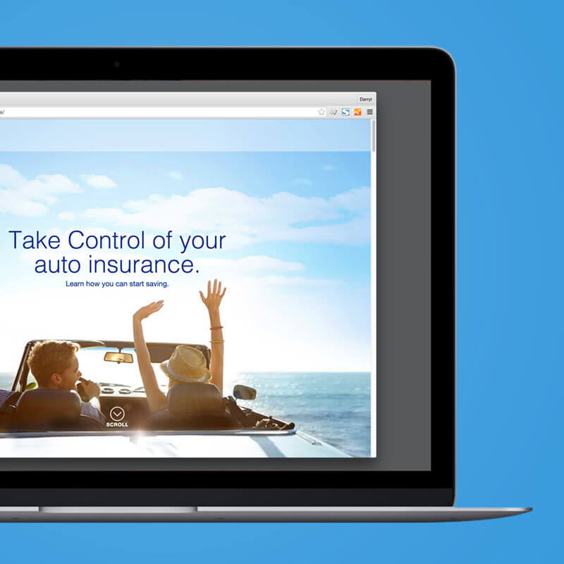 CAA Auto Insurance Landing Page